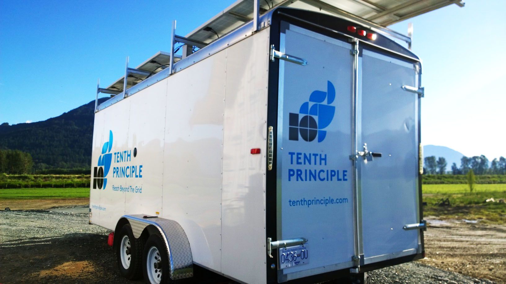 Tenth Principle logo trailer wrap