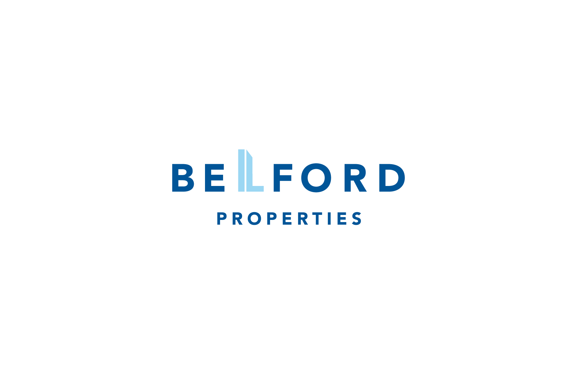Belford's logo that will be featured on the hoarding project with the children's art