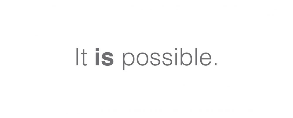 Options For Homes new and improved tag line, "It Is Possible"