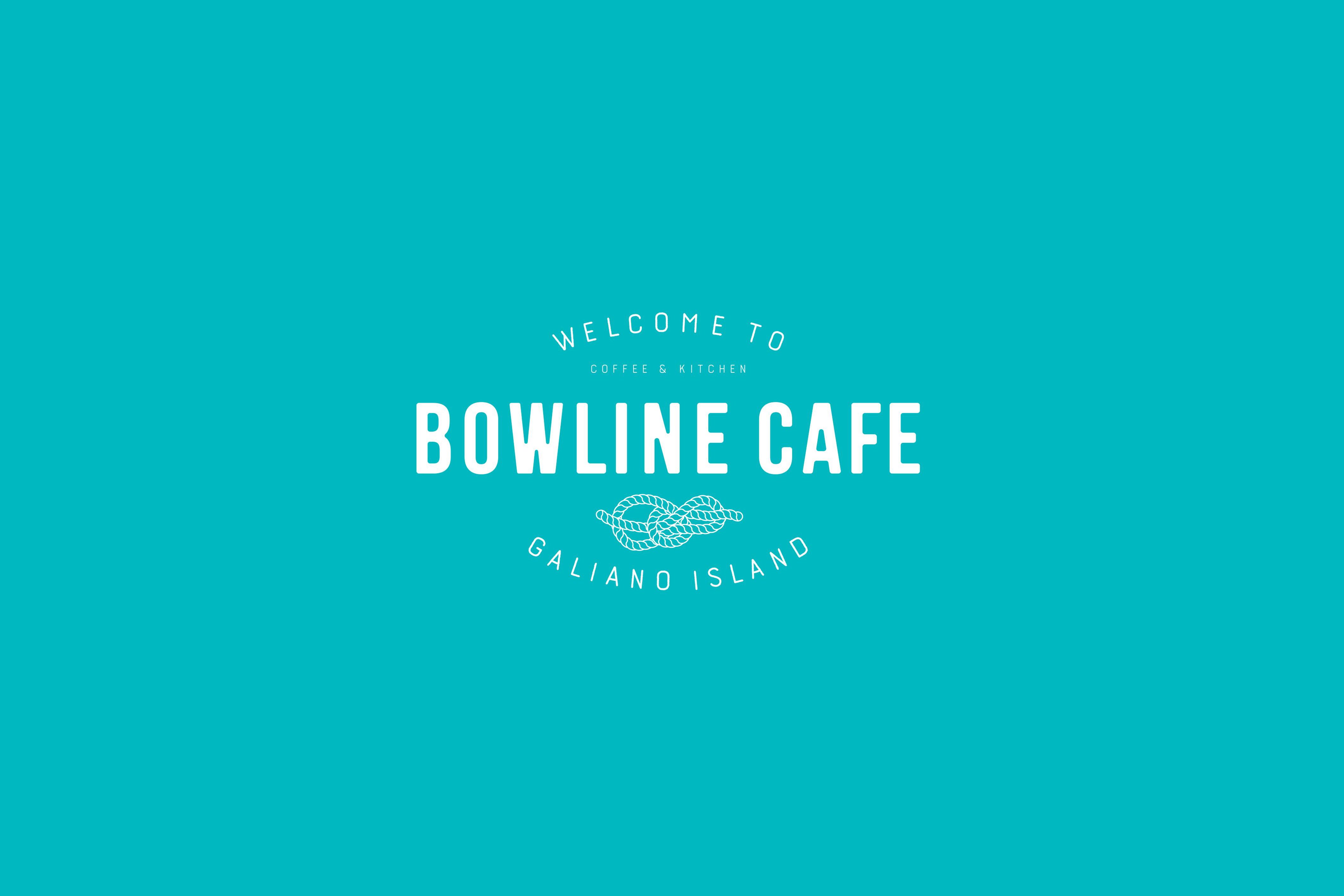 Bowline Cafe, island startup logo