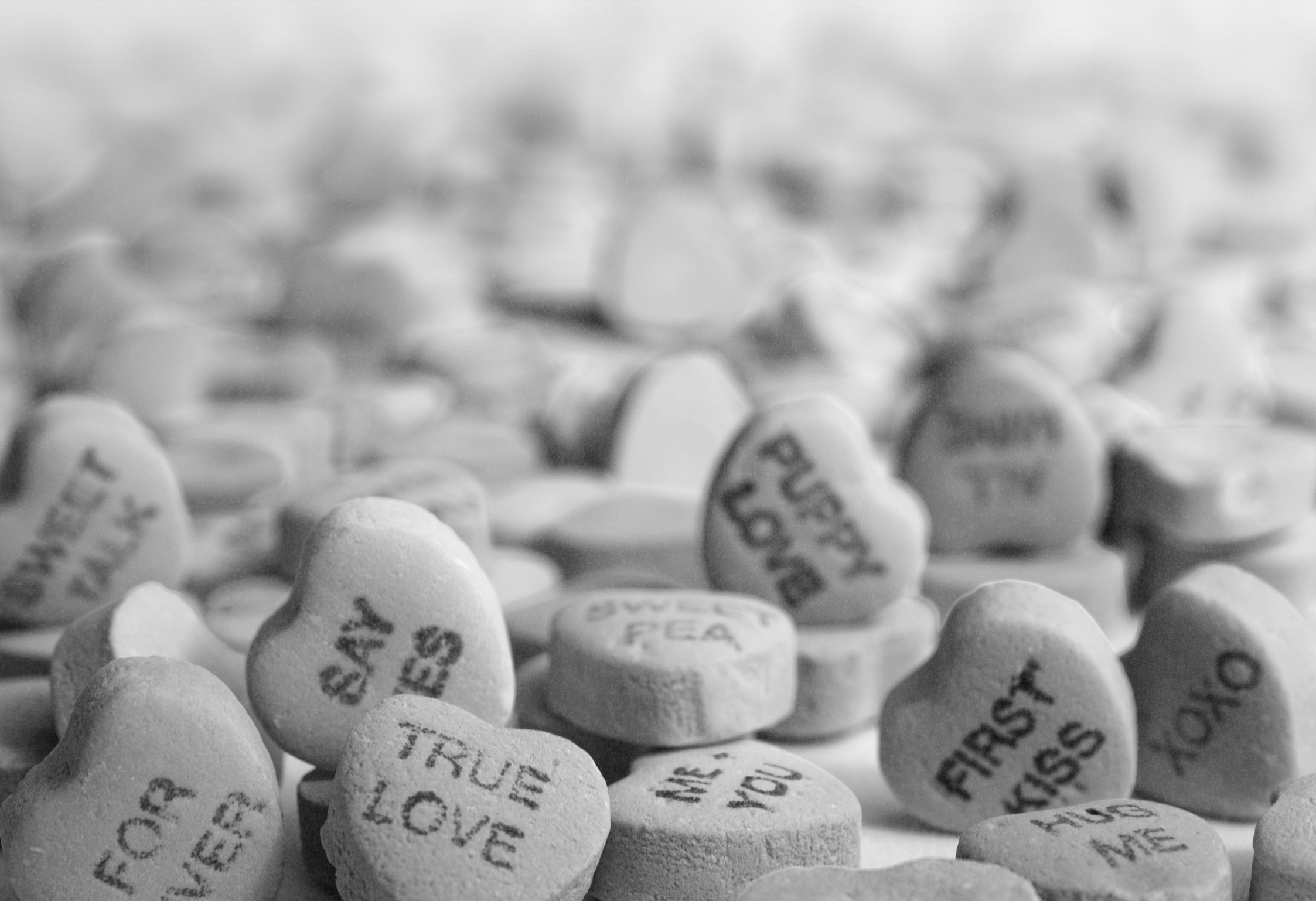 February feels shared between feelings, candy hearts, and guilty pleasures